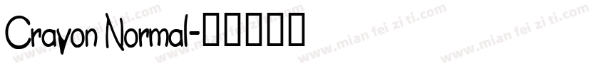 Crayon Normal字体转换